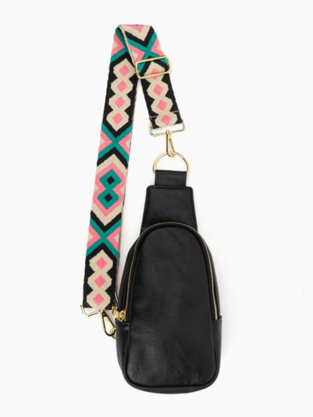 The Atlas | Zippered Sling Bag with Strap